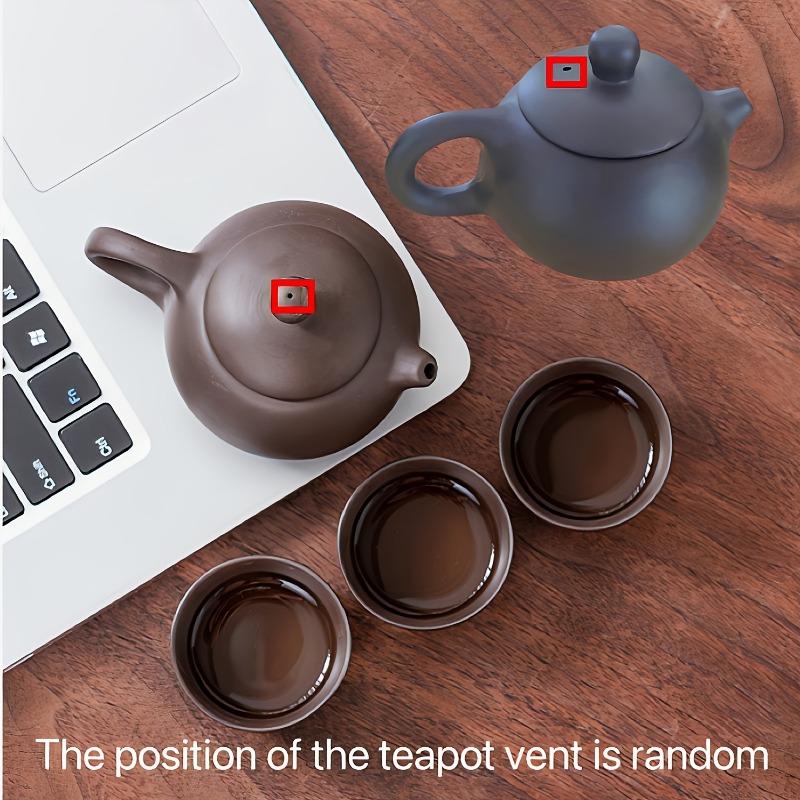 1 комплект, китайский керамический чайный сервиз, чайник из фиолетовой глины с 4 чашками, канистра для чая, чайное полотенце, портативная дорожная сумка, традиционный чайный горшок кунг-фу, чайный сервиз для дома