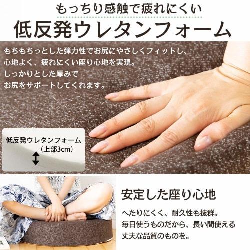 Iris Plaza Floor Cushion, Memory Foam, Elastic, Soft, Pressure-Relieving, 13cm Thick, Durable, Non-Slip, Floor Cushion, Seat Cushion, Perfect for Work