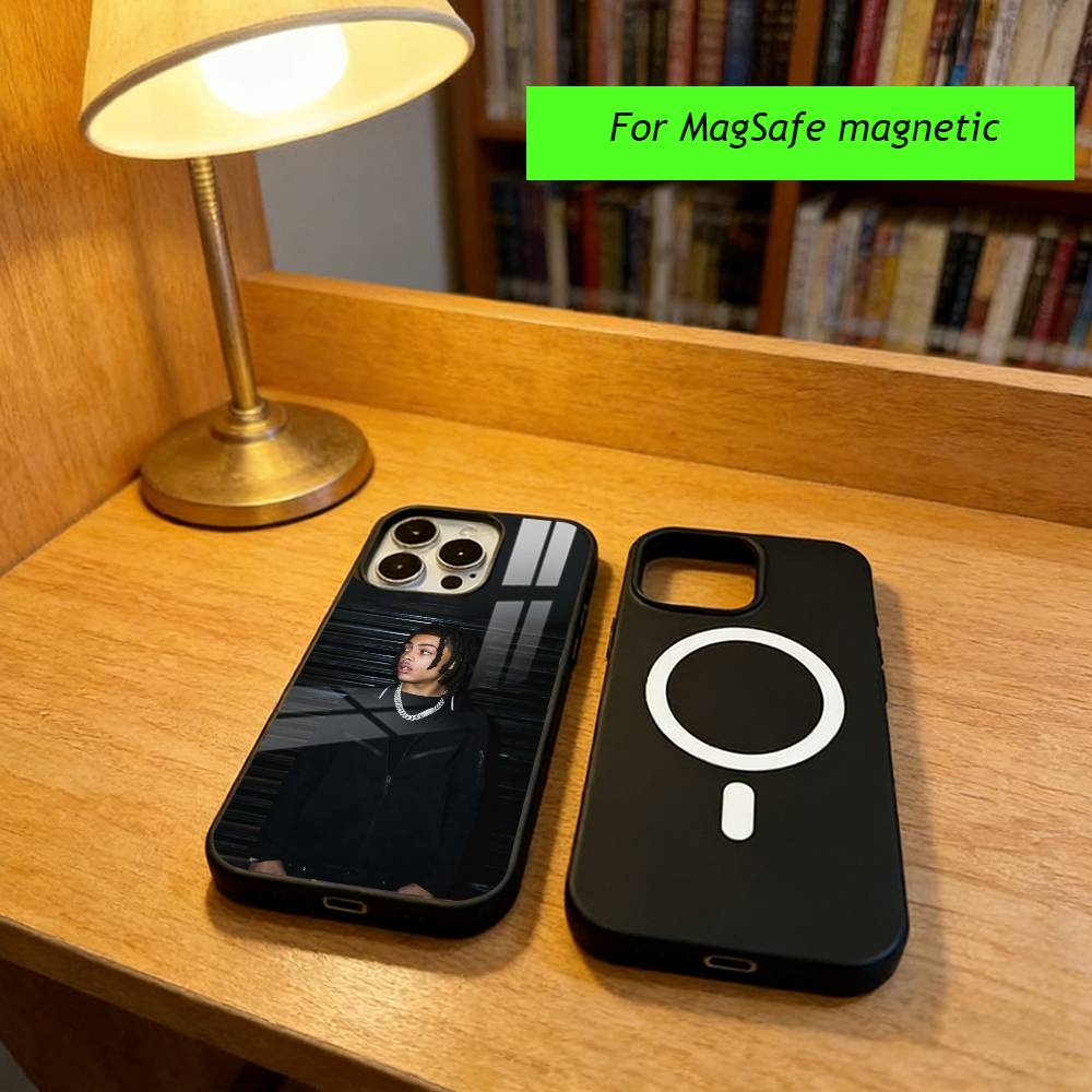 Чехол для телефона DD O-Osama Rapper для iPhone17,16,15,14,13,12,11 Plus,Pro Магнитный с Magsafe Беспроводная зарядка