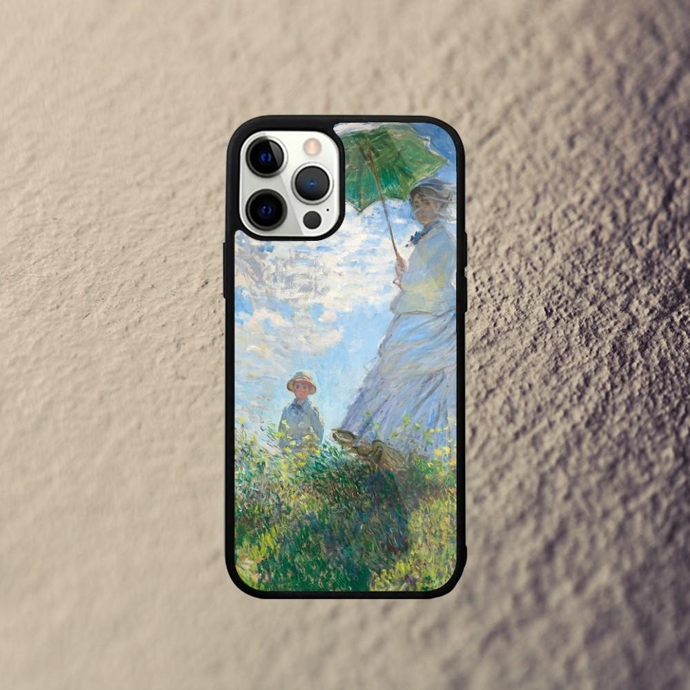 Claude Monet Art Phone Case For iPhone 15,14,13,12,11,Plus,Pro,Max Mini Magsafe Magnetic Wireless Charging