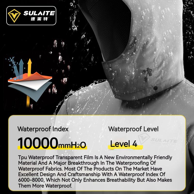 Sulaite Мотоциклетный дождевик Мужской Раздельный Capa De Chuva Motoqueiro Водонепроницаемый Мотоциклетный дождевик Chubasquero Moto Одежда