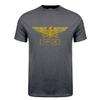 New SPQR T Shirt Summer Cotton Short Sleeve Cool Eagle Banner Roman Empire T-shirt Men Clothes Tops DA-007