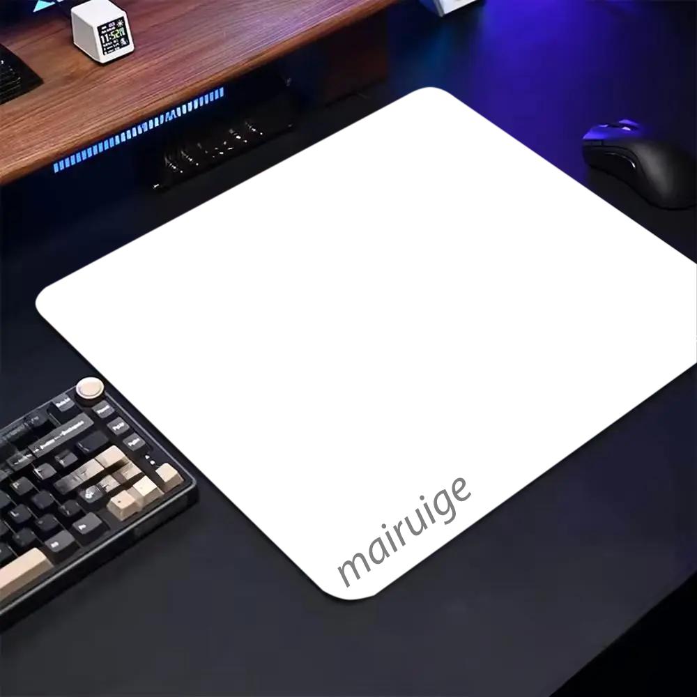 Hot Sell Solid Colors Mouse Pad Square Computer Office Game Table Mats Rubber Anti-slip Laptop Mousepads 40X45 Large Desk Pads