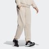 Adidas Knitted Sweatpants Unisex Brown Moderate Cuffed Pants HY2693