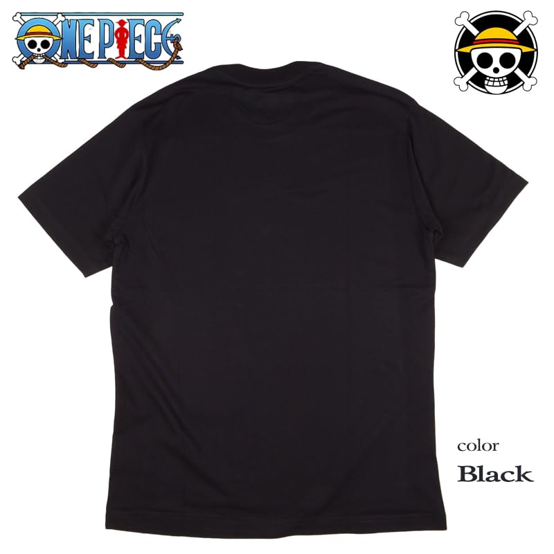 EVERSOUL ONE PIECE Short Featuring and the Straw Hat Character Anime Movie Size L T-Shirt, Sleeve, Sanji, Luffy, Chopper, Nami, Pirates, Zoro,