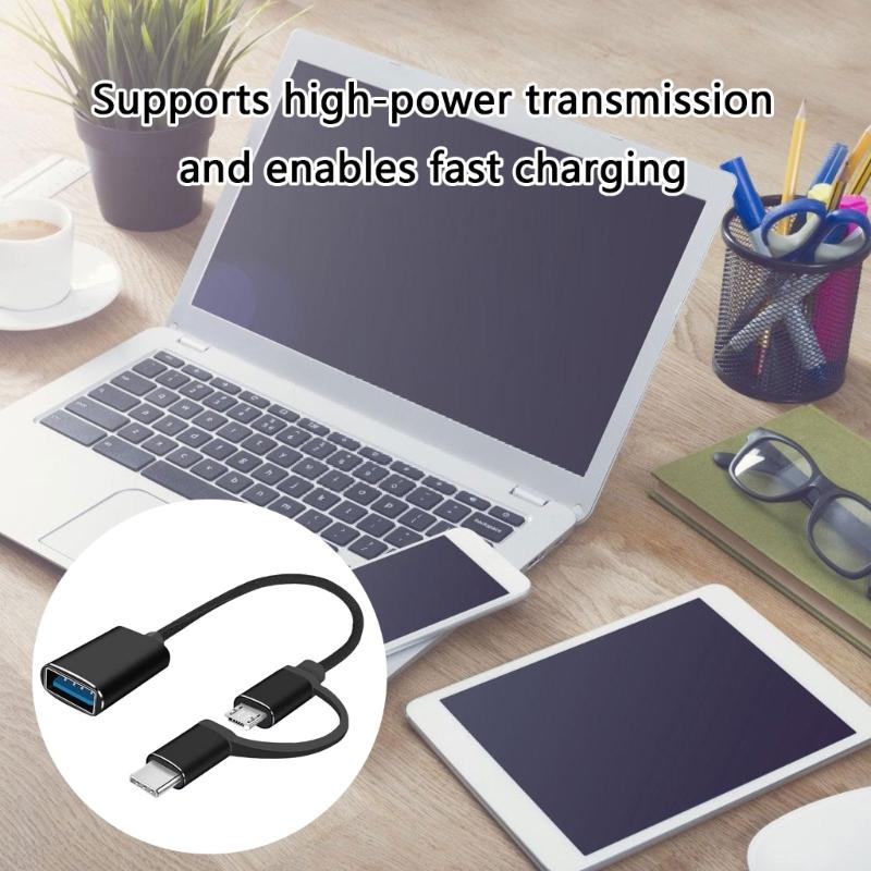 Короткий USB Type C Male Устройство к USB 3.0 Female Адаптер Кабель Разъемы OTG Адаптер Кабель для Синхронизации Данных для ПК Ноутбука