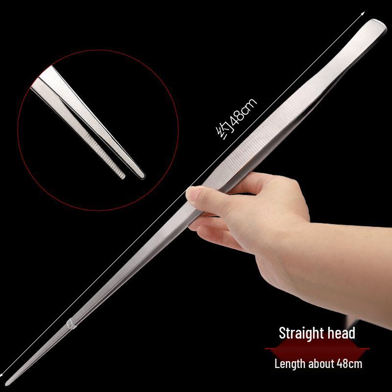 Нескользящий пинцет из нержавеющей стали для садоводства, аквариумов и суккулентов