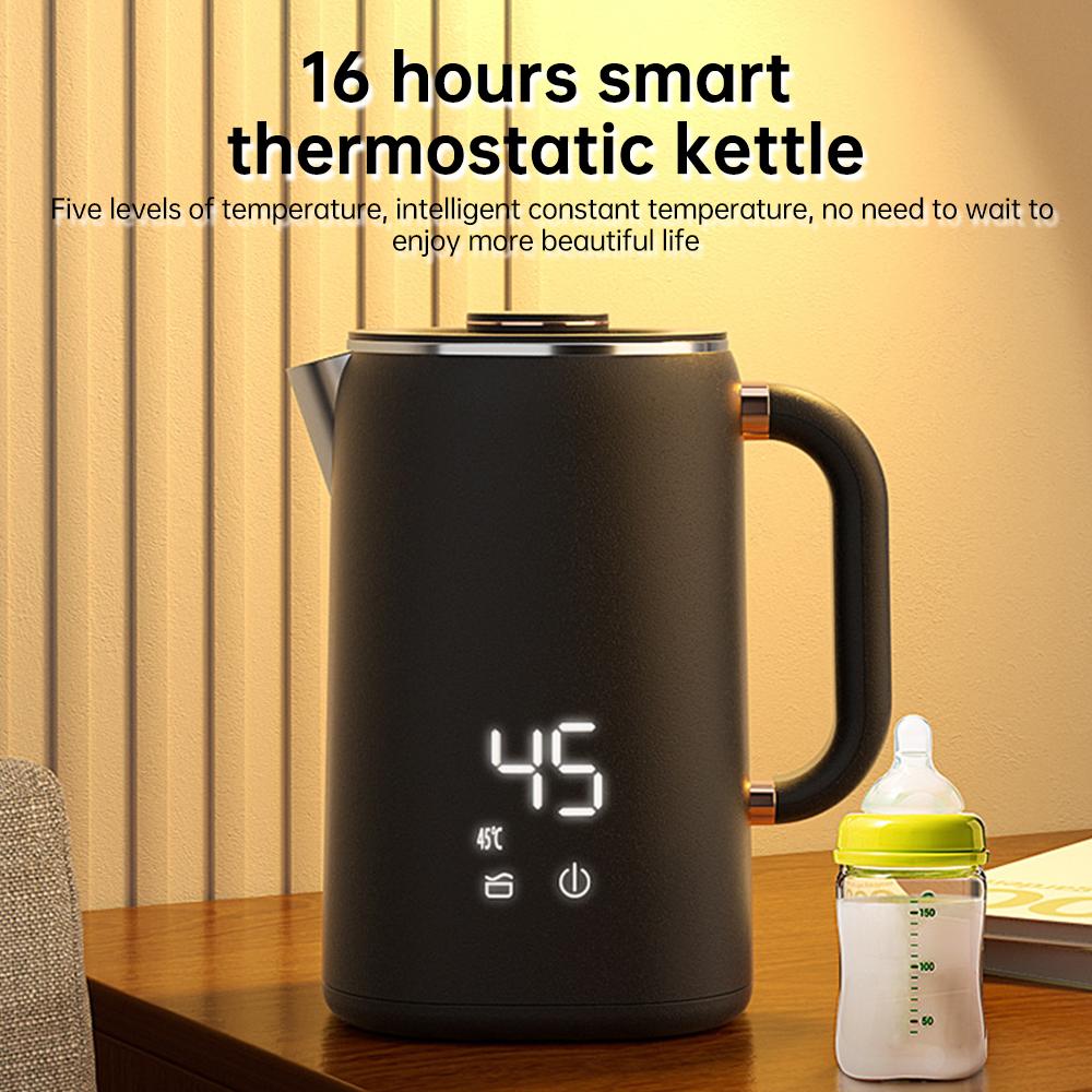 Электрический чайник-бойлер для воды 57,5 унций для кипячения воды для чая 5 уровней контроля температуры автоматическое отключение AVE