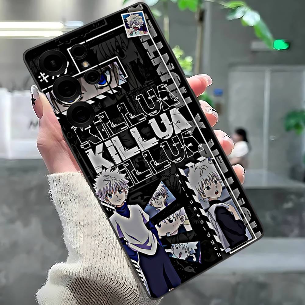 Чехол для телефона Аниме Killua Hunter X Hunter для Samsung S 24 Fe 25 Ultra Plus 20 Lite 21 30 22 23 24 22 Ultra 5G Fundas