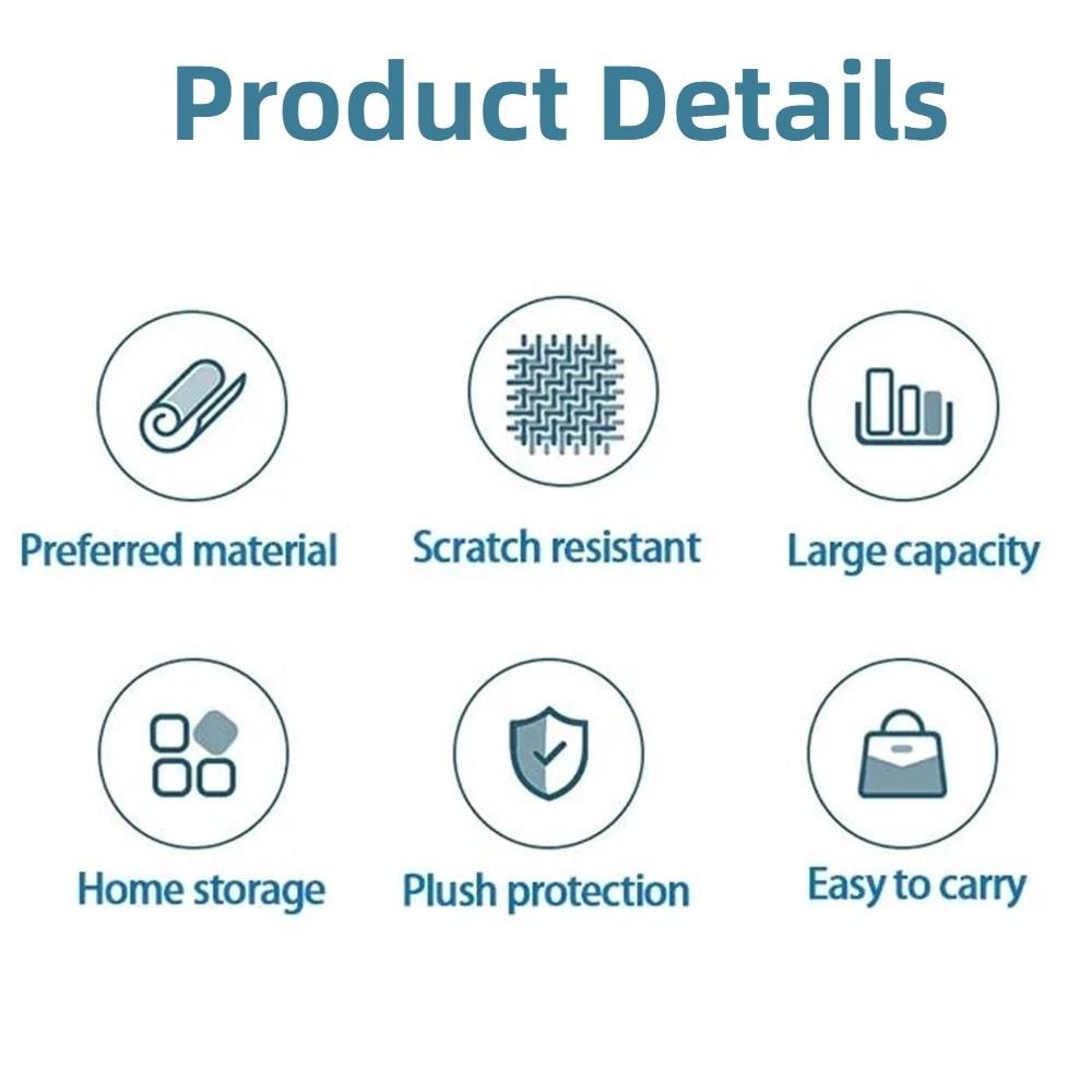 Портативный дорожный кейс для укладки волос, пыленепроницаемый, компактный, дорожная сумка для фена, водонепроницаемая, противоударная сумка для хранения фена