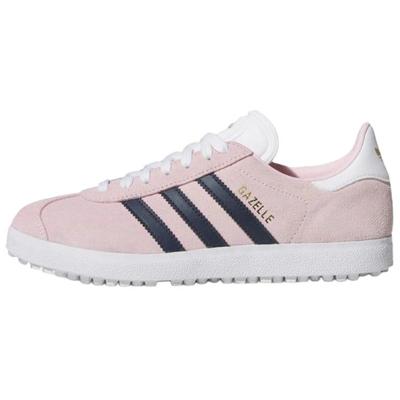 Кроссовки Gazelle Spikeless Golf Clear Pink Night Indigo женские облачно-белые JI3941