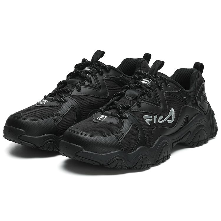 Fila Кроссовки Fluid 4 Cat Paw 4.0 Тканевые Низкие Повседневные Мужские Цвет Jet Black F12M312101FBK