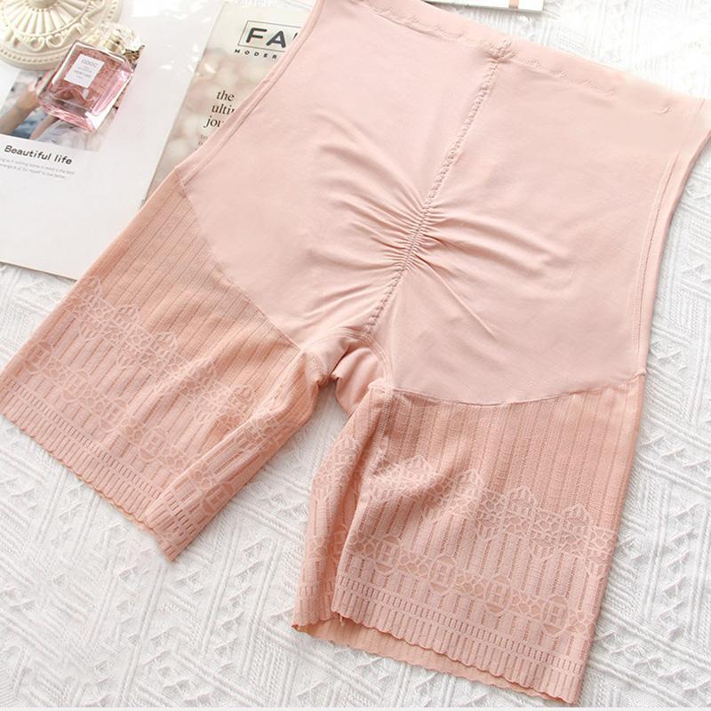 Plus Size Safety Shorts Women Summer Highly Elastic Sexy Lace Anti Chafing Under Skirt Boxers Shaping Waist Boyshorts Panties 120kg