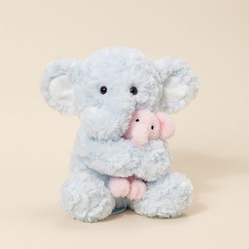 Cute Fluffy Parent And Child Plush Toy Squishy Fluffy Stuffed Animal Doll For Kids Birthday Gift Healing Touch Companion Pillow