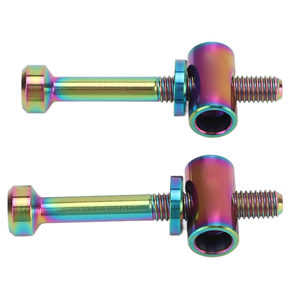 2 PCS RISK M5 X 40mm Bike Seatpost Screw Seat Post Fixing Screw Bike DIY Replacement Parts Dazzling