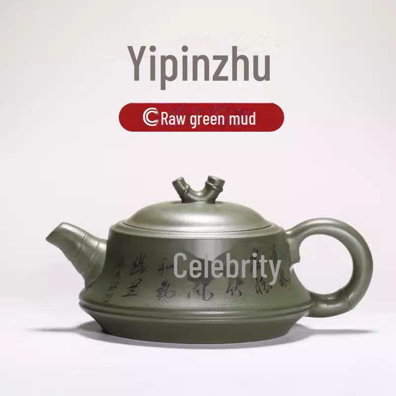 Набор чайников ручной работы из фиолетовой глины Исин – Чайный сервиз в стиле кунг-фу с различными формами чайников (Сертификат включен)