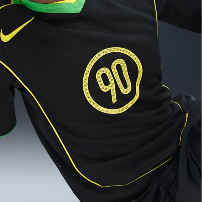 Nike Мужская футболка с коротким рукавом и цифровым логотипом для футбола IB4209-010