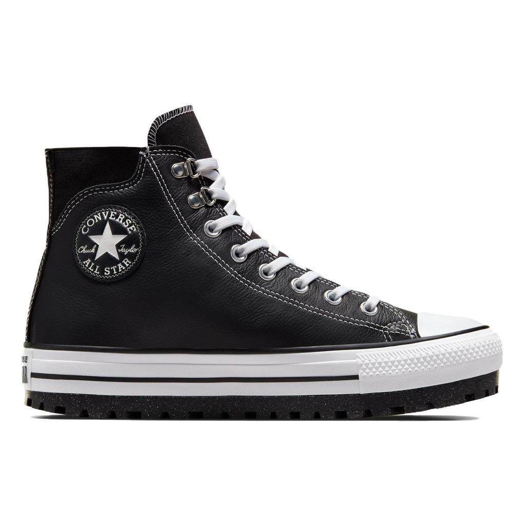 Converse Черные кроссовки унисекс Chuck Taylor All Star City Trek Бело-Серебристые A04480C