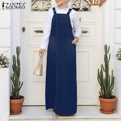 Женское повседневное платье свободного кроя с квадратным воротником и без рукавов