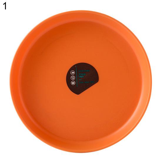 Durable Fruit Plate Multi-purpose Food Grade Colorfast Spit Bone Dish with Storage Holder