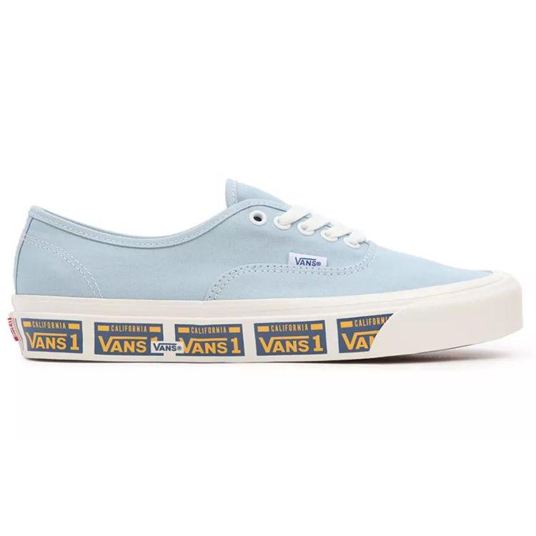 Vans Authentic 44 DX Anaheim Factory - Vanity Plate Light Blue Unisex Sneakers VN0A5KX4AXC