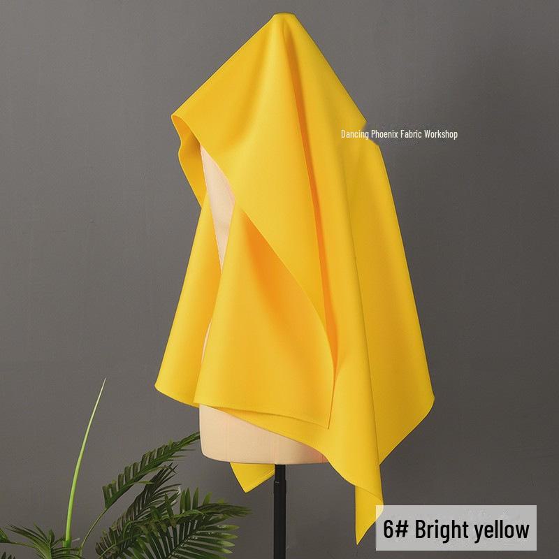 320 г утолщенного шелкового хлопкового трикотажного полотна для эластичного силуэта