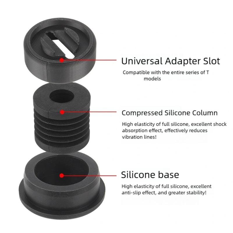 AntiVibration Pad for 3D Printers Enhances Stability Hexagon NonSlip Design Reduces Noise and Resonances