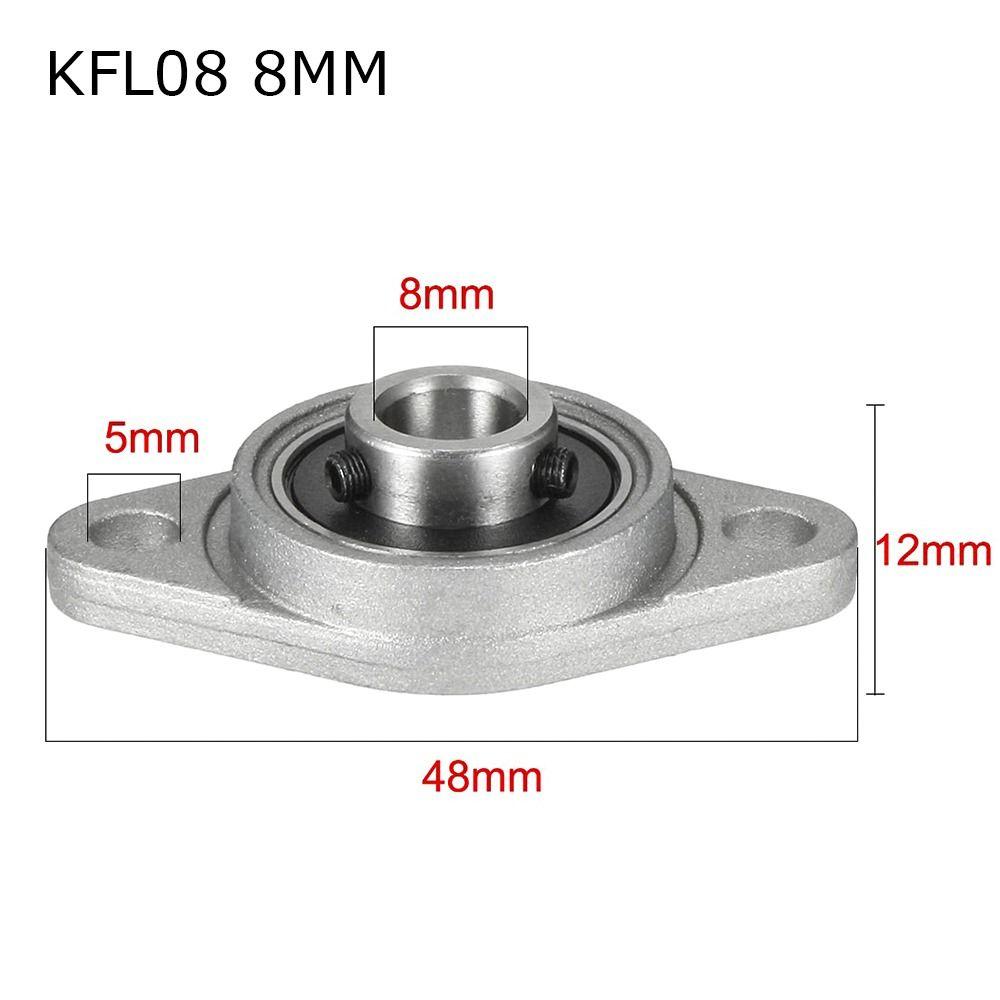 Rhombic 8mm 10mm 12mm 15mm KFL08 KFL10 KFL12 KFL15 Pillow Block Bearing Thrust Bearing ZINC Alloy