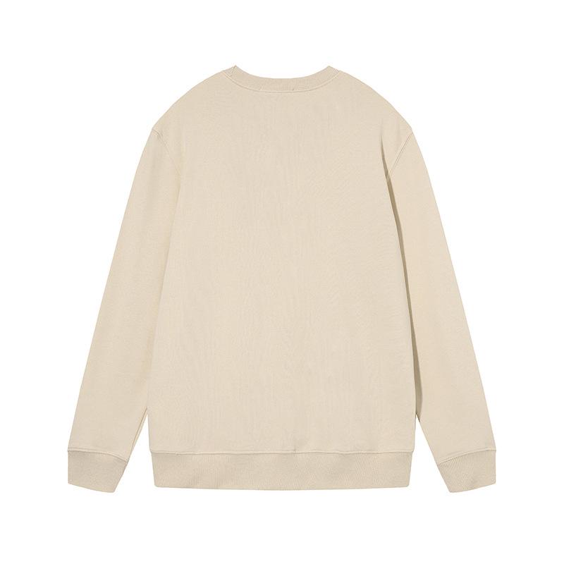 STONE 20SS Унисекс Толстовка с круглым вырезом и значком-компасом: Функциональный, Повседневный