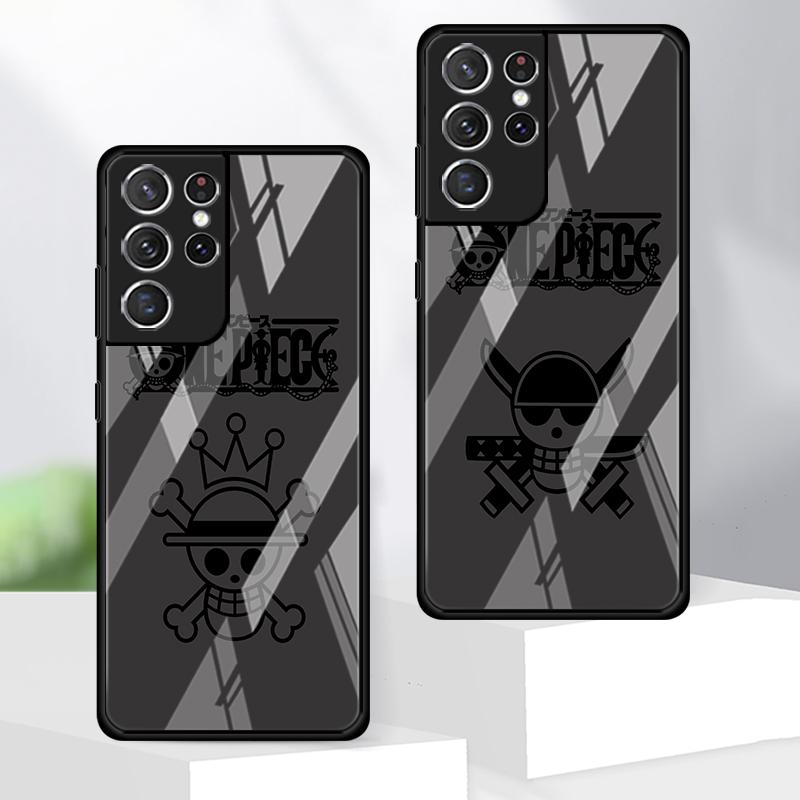 Чехол с логотипом аниме OneS P-ieceS для Samsung Galaxy S25 Note 10 20 8 9 S9 S23 Plus S10 S20 FE S24 Ultra S22 S21 S8