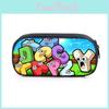 Alphabet Lore Pencil Case Nylon Storage Bag For Students School Supplies