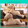 Horse Brown Animal Plush Toys Cute Cartoon Short Gift Children Bedroom Doll