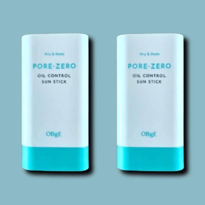 Солнцезащитный стик OBge Pore Zero Oil Control 18 г x 2 (38036413)
