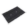 18V 20W Semi Flexible Solar Panel Monocrystalline High Efficiency Waterproof for Car RV Yacht Boat