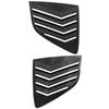 Gloss Black  Carbon Fiber Black Rear Side Window Louvers Rear Side Window Louvers Fit for Honda CR-V