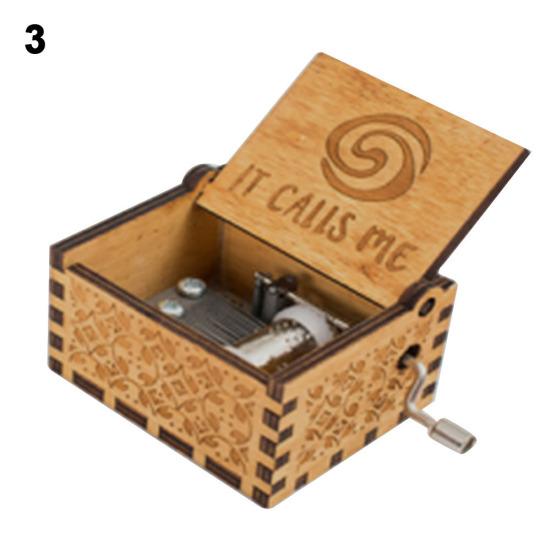 Винтажная музыкальная шкатулка из березовой фанеры, детская музыкальная коллекция, подарок на день рождения