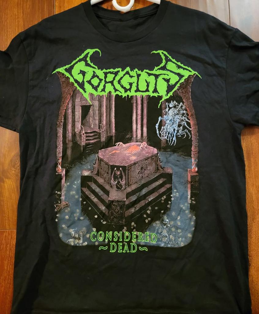 Gorguts Band Considered Dead Album Shirt Black Unisex S-5XL EM1475