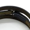 Used HERMES Apibracelet leather Women