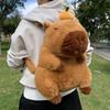 Плюшевый рюкзак Капибара Kawaii, модная плюшевая кукла, меховая сумка, детская сумка, мини-рюкзак, сумки, подарки для подруги