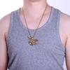 Titanium Steel Necklace, Titanium Steel Men's Eagle Wing Pendant, European and American Fashion Accessories