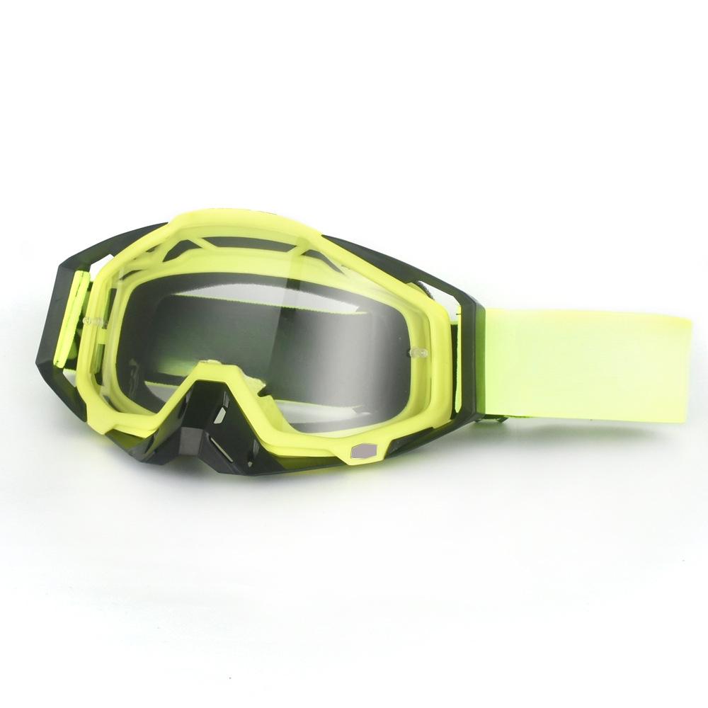 Мотоциклетные очки, внедорожные очки, очки для горного велосипеда/квадроцикла/мохера, маска, съемные линзы, защита от ветра и ультрафиолета, для езды на велосипеде.