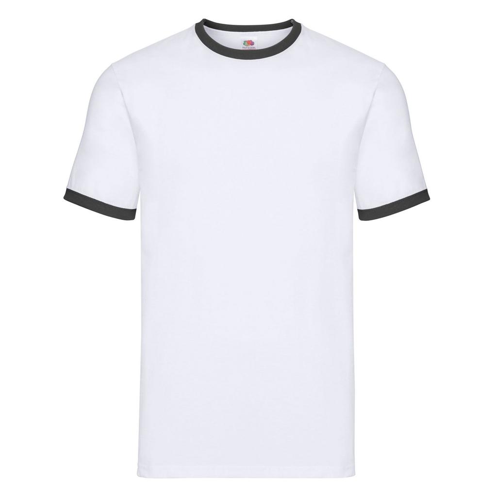 Fruit Of The Loom Mens Ringer T-Shirt