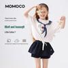 Летняя футболка с коротким рукавом для девочек MOMOCO