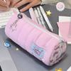 Pink Pencil Case Large Capacity Pen Box Portable Pen Bag  School Office