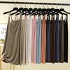 Women's Summer Modal Camisole Dress - Sleeveless, Anti-Transparent Lining, Casual Long Vest Dress