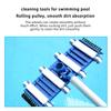 14-дюймовая всасывающая головка для бассейна. Очистка на 360 градусов. Износостойкая вакуумная щетка. Чистка бассейна.