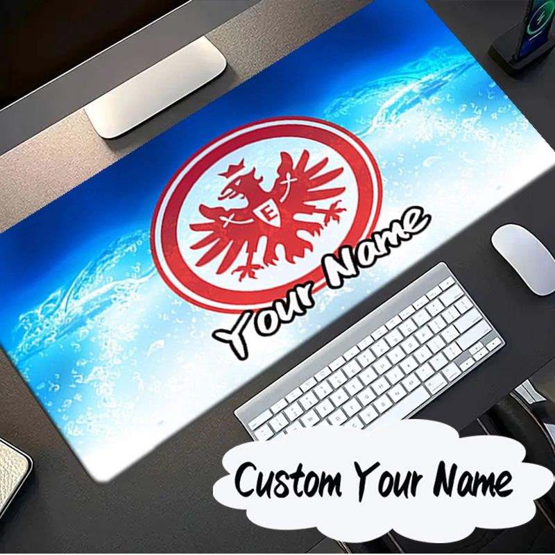 Custom Name Mouse pad Eintracht FC Crest Mouse pad, Gaming Mouse Pad, keyboard pad, Desk Decor for computer notebook Fan Birthday Gift
