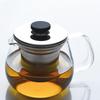 KINTO UNITEA Teapot, 450ml, Stainless Steel, Dishwasher Safe, Heat-Resistant Glass, 8308
