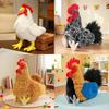 Rooster And Hen Stuffed Animal Plush Toys For Animal Lovers And Collectors