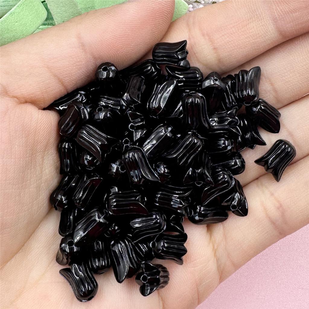 Loose Beads Flowers 7.5*9.6mm Necklace Jewelry Accessories 100PCS Bracelets Tulip Fashion Advanced For Jewelry Making DIY Acrylic